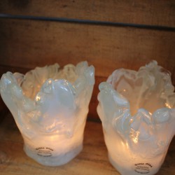 Isbjerge - glaslysestager