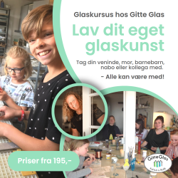 Glaskursus - påskeferie...