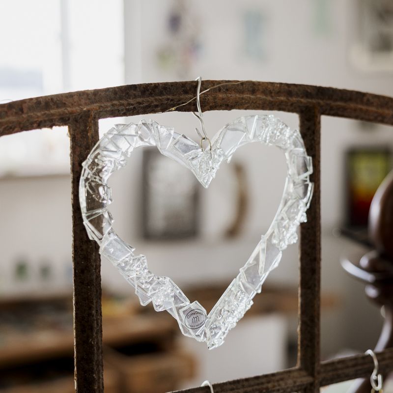 Åbent glashjerte - Klart