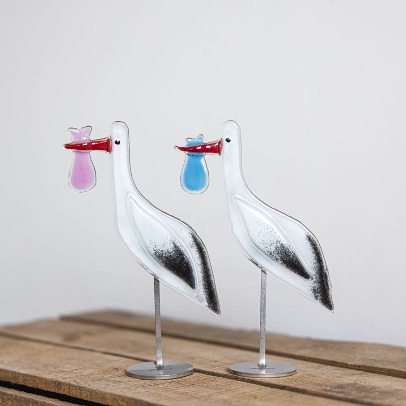 glasstork med baby