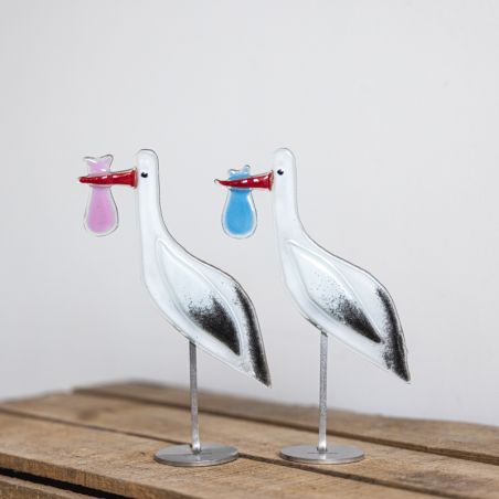 glasstork med baby