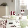 dannebrog i glas