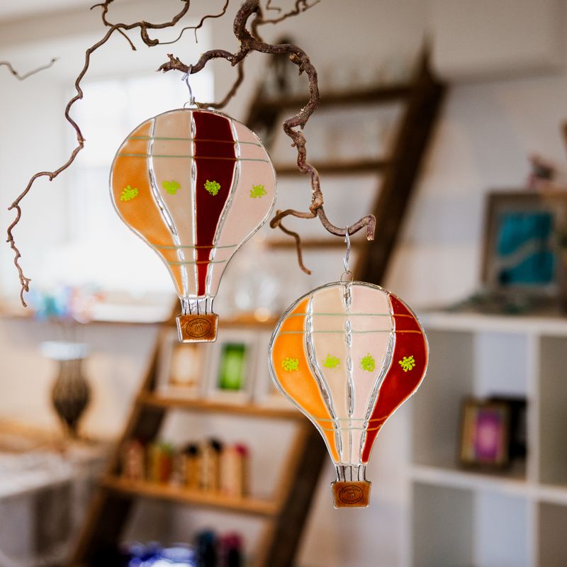 Luftballon til ophæng - Brunlig