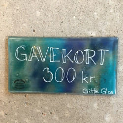 gavekort til Gitte Glas