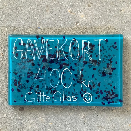 gavekort i glas 400